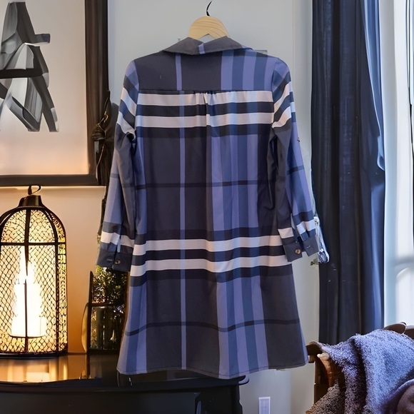 Plaid Mini Dress - Picture 3 of 5